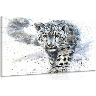 Obraz kreslený leopard - 60x40