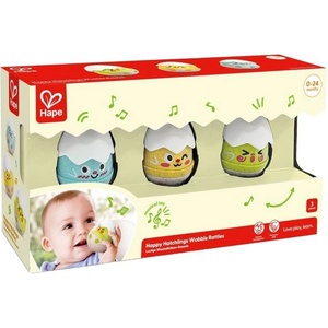 HaPe International Бебешка дрънкалка HaPe International - Клатушкащи пиленца (H0124)