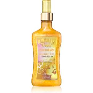 Hawaiian Tropic Perfumes Golden Paradise Shimmer спрей за тяло с блясък за жени 250ml