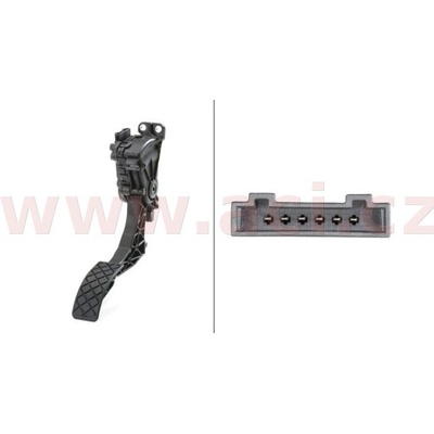 Senzor, poloha akceleracniho pedalu HELLA 6PV 008 496-701