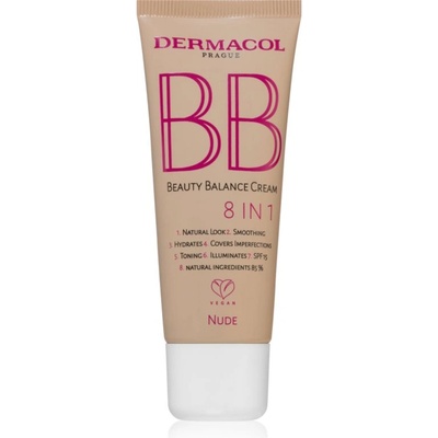 Dermacol Beauty Balance BB крем с хидратиращ ефект SPF 15 N. 2 Nude 30ml