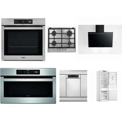 Set Whirlpool AKZ9 9480 IX + AKR 351/IX + AKR 62F LT K + AMW 730 IX + WSBO 3O34 PF X + WHC18 T311