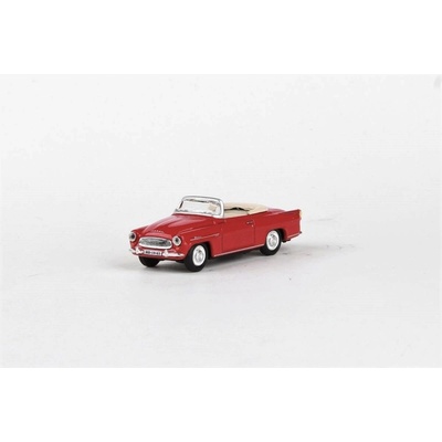 Abrex Škoda Felicia Roadster 1963 Červená Tmavá 1:72
