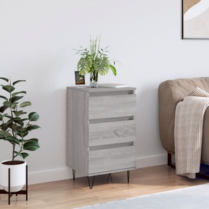 vidaXL Бюфет сив сонома 40x35x70 см инженерно дърво (831098)