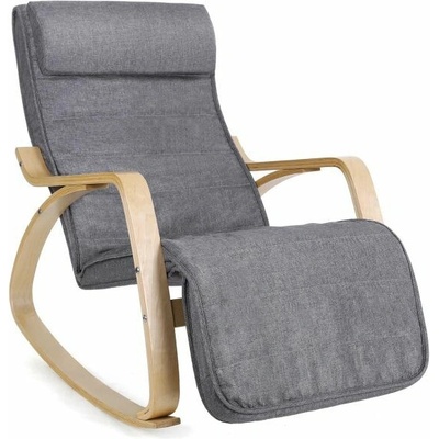 SongmicsHome Houpací křeslo SWING šedá LYY11G – Hledejceny.cz