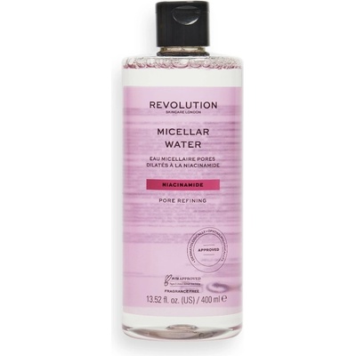 Revolution Beauty REVOLUTION Skincare Niacinamide Pore Refining Micellar Water Почистваща вода дамски 400ml