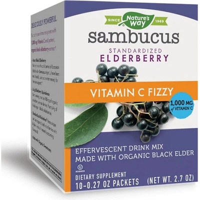 Nature's Way Sambucus Fizzy 100 mg [10 Сашета]