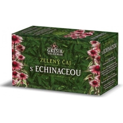 Grešík Zel. čaj s echinaceou 20 x 1.5 g