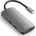 Sharkoon Докинг станция Sharkoon MPADG, от USB-C към 1x USB-C(PD), 3x USB-A, 1x HDMI, 1x SD/MicroSD четец, сива (MPADG)