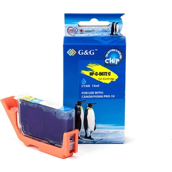 Compatible ГЛАВА ЗА CANON PIXMA PRO-10 (PRO10) - Cyan - ink cartridge - PGI-72C (PGI72C) - 6404B001 - PN NP-C-0072C/C(PG) - G&G (NP-C-0072C)