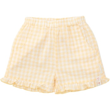 Little Dutch Бебешки къси панталони Little Dutch - Sunshine Checks, 74 cm, 6-9 м (CL24023072)