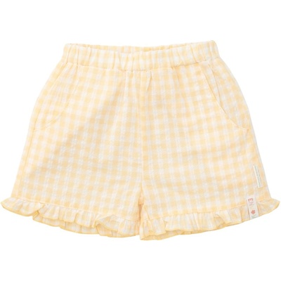 Little Dutch Бебешки къси панталони Little Dutch - Sunshine Checks, 74 cm, 6-9 м (CL24023072)
