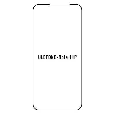 Hydrogel - ochranná fólie - Ulefone Note 11P (case friendly)
