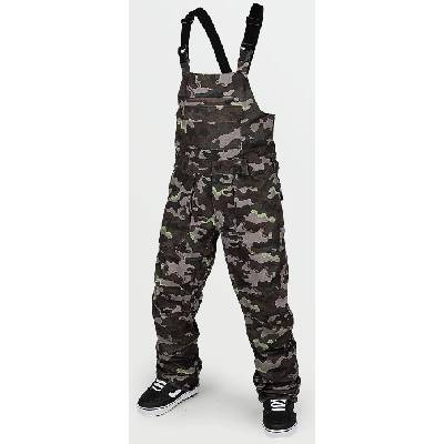 kalhoty Volcom Roan Bib Overall - Army S