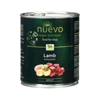 Nuevo Dog Adult Jehněčí 6 x 800 g