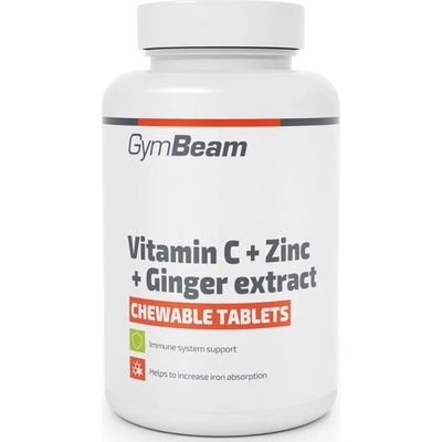 GymBeam Vitamin C, Zinc , Ginger Extract, 90 Tablets Chewable