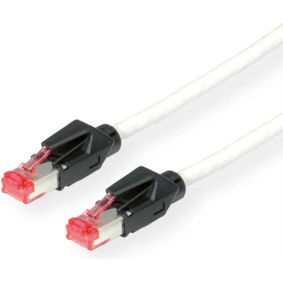 Secomp 21.05.0010 RJ45 CAT 6 S/FTP 1m sivý