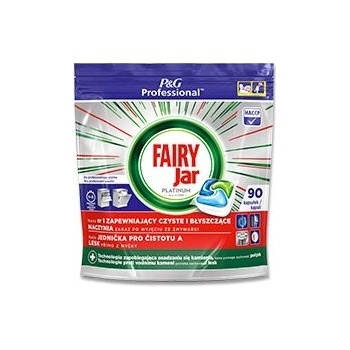 Fairy Jar Professional Platinum All in One kapsle do myčky nádobí 90 ks