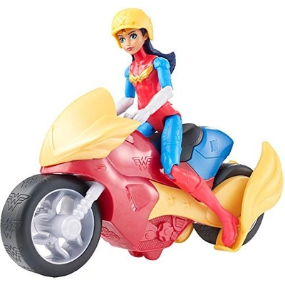 Mattel DC Super Hero Girls Wonder Women s motorkou