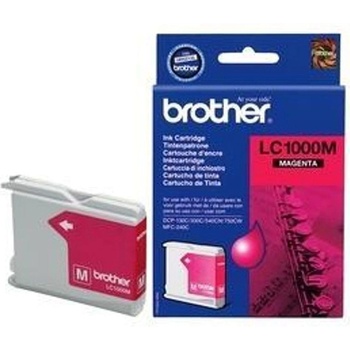 Brother LC1000M Оригинална мастилена касета (магента) (obi lc1000m 4466)