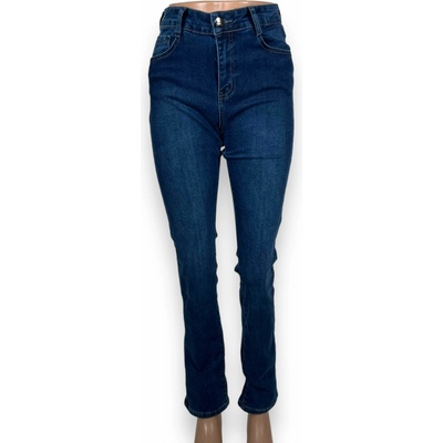 Dámske zateplené džínsy ORNELA Modrá