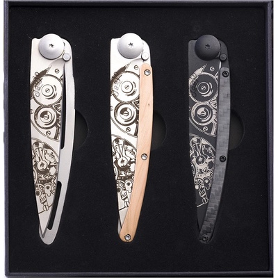 Deejo DEE080 Sada kapesních nožů 37g Watch movement collection 3 ks