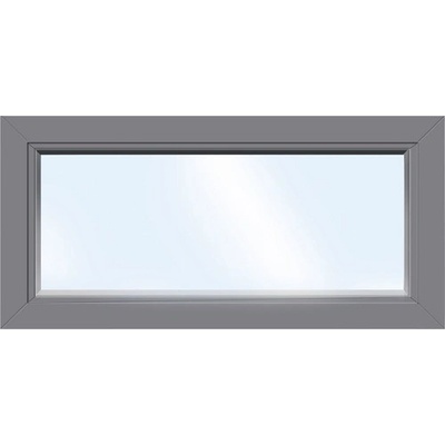 ARON Basic 1050 x 650 mm bílé/antracit neotevíratelné