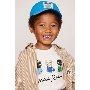 Mini Rodini риза за деца от памук Poplin (26620102)