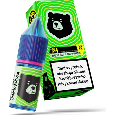 Go Bears Tea Mätový Čaj s Grapefruitom 10 ml 20 mg