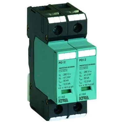 Zvodič KIWA PO I 2 280V/12,5kA B+C+D 81.002
