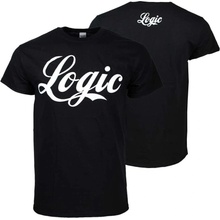 Logic tričko Logic logo Black
