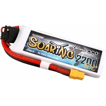 Gens ace G-Tech Soaring 2200mAh 11,1V 30C 3S1P Lipo baterie s konektorem XT60