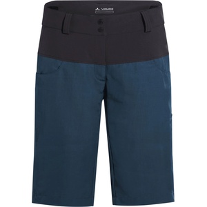 Vaude Дамски шорти за колоездене Vaude Women's Qimsa Shorts II Cycling bottoms - Dark Sea - размер 36 (EU) (155-2295-0311)