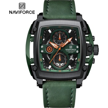 Naviforce Часовници naviforce tu-38598 - Зелен/Черен kp38598 (tu-38598)