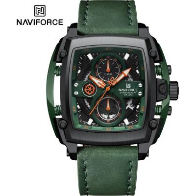 Naviforce Часовници naviforce tu-38598 - Зелен/Черен kp38598 (tu-38598)