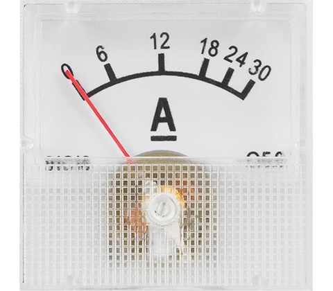 XTREME Analógový ampérmeter Mini 30A+