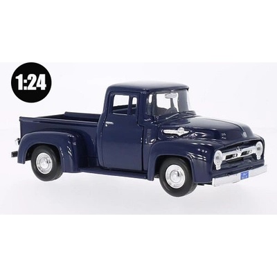 MOTORMAX Ford F-100 Pick Up 1956 modrá 1:24