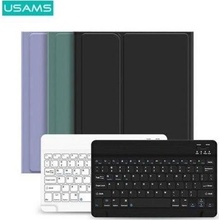 Usams Winro pouzdro s klávesnicí iPad 11 bílá klávesnice IP011YRXX02 US-BH645 zelené