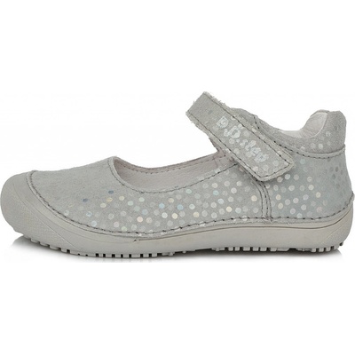 D.D.Step kožené barefoot balerínky H063-126 grey – Zboží Dáma