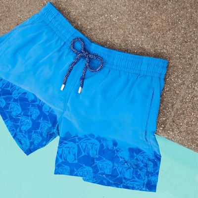 Бански water-reactive Vilebrequin с пирани