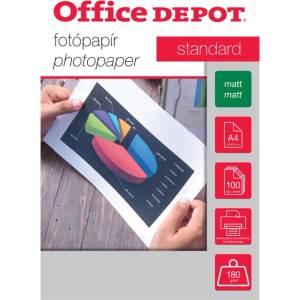 Office Depot Стандарт A4 180g матова 100бр. фотохартия OD112258 (OD112258)