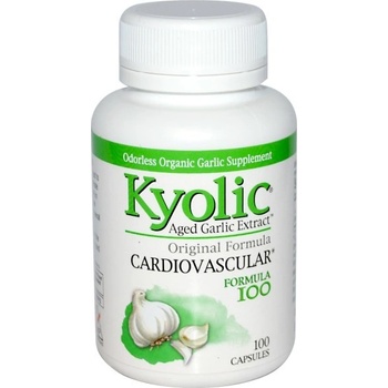 Kyolic Kyolic Aged Garlic Extact Česnekový Extrakt Cardiovascular 100 kapslí