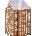 Kähler Лампион за свещи Gingerbread Lighthouse L (693522)
