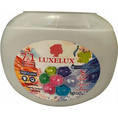Luxelux Silne parfumované kapsule na pranie 7v1 Sensation 50 PD