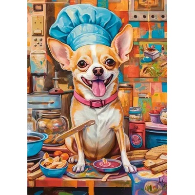 Castorland - Puzzle Dog Chef - 120 piese