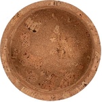 ZicZac Коркова купа в естествен цвят ø 20 cm Querco - ZicZac (ZZ0584ROCK)