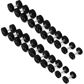 HMS HPC set polyuretanových jednoručních činek 2 x 2,5 - 25 kg CPU 275 kg