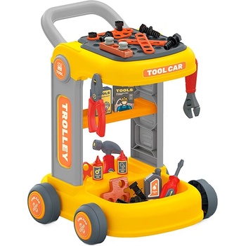 Chipolino Игрален комплект Chipolino - Количка с инструменти, 46 части (DIPK002430TC)