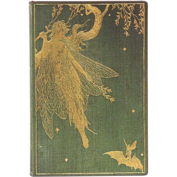 Paperblanks Тефтер Olive Fairy, Mini, широки редове, мека ко (1570181033)