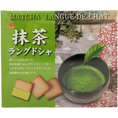 Nikko Matcha japonské sušenky 90 g